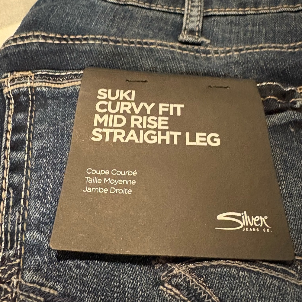 Silver Jeans Women's Blue Curvy Fit Jeans